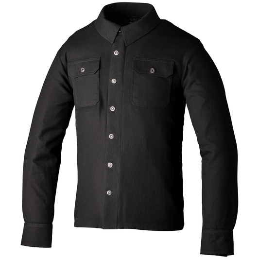 RST Lumberjack Aramid Lined Textile Riding Shirt - Black