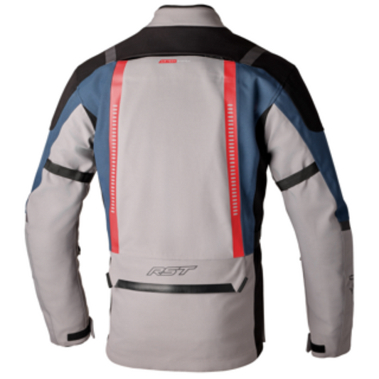 RST Pro Series Vulcan CE Mens Textile Jacket Silver Blue
