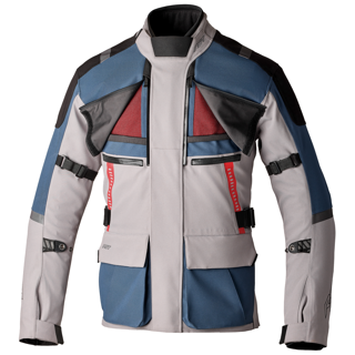 RST Pro Series Vulcan CE Mens Textile Jacket Silver Blue