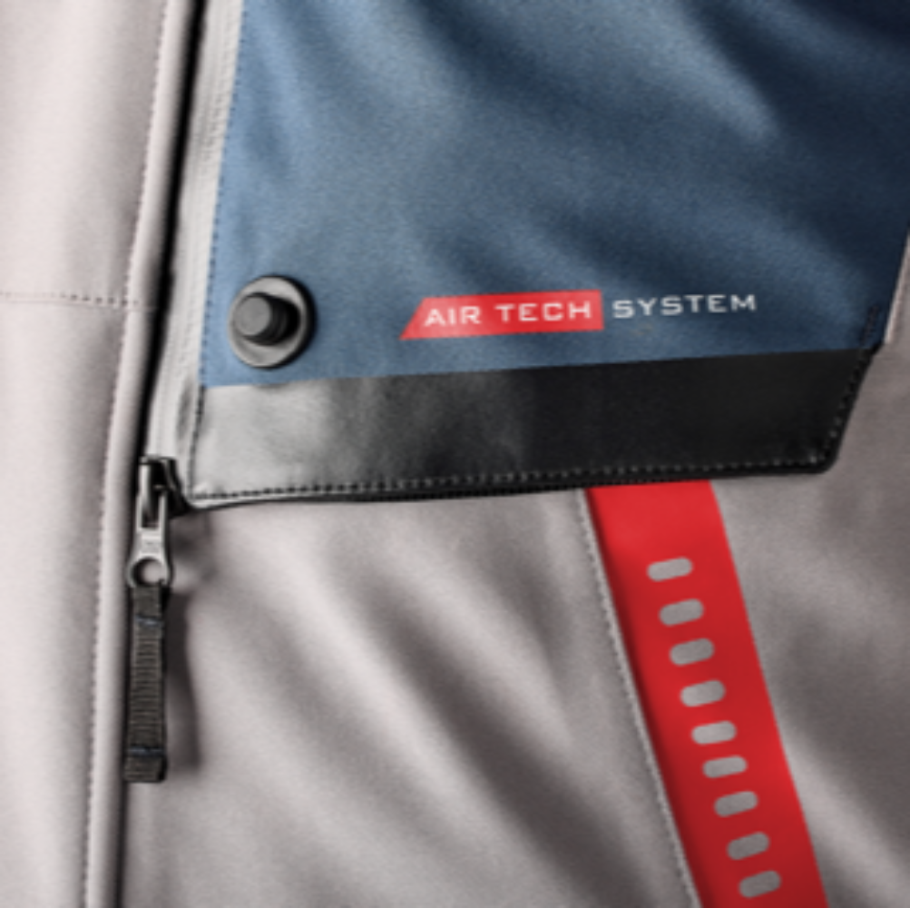 RST Pro Series Vulcan CE Mens Textile Jacket Silver Blue