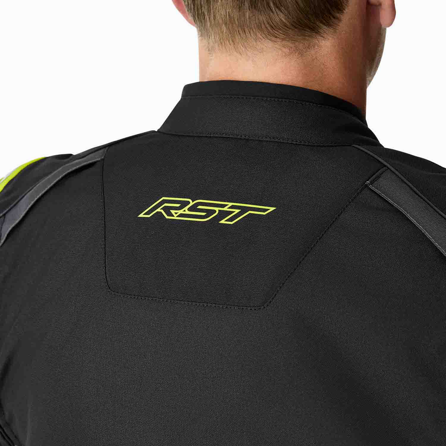 RST RST S1 D30 Textile Jacket - Black/Grey/Flo Yellow - Detail View