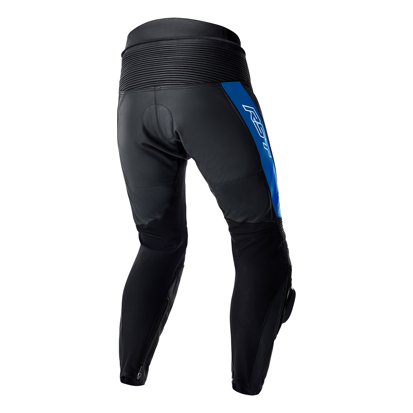 RST RST Tractech Evo D30 Leather Regular Pants Black/Blue - Side View