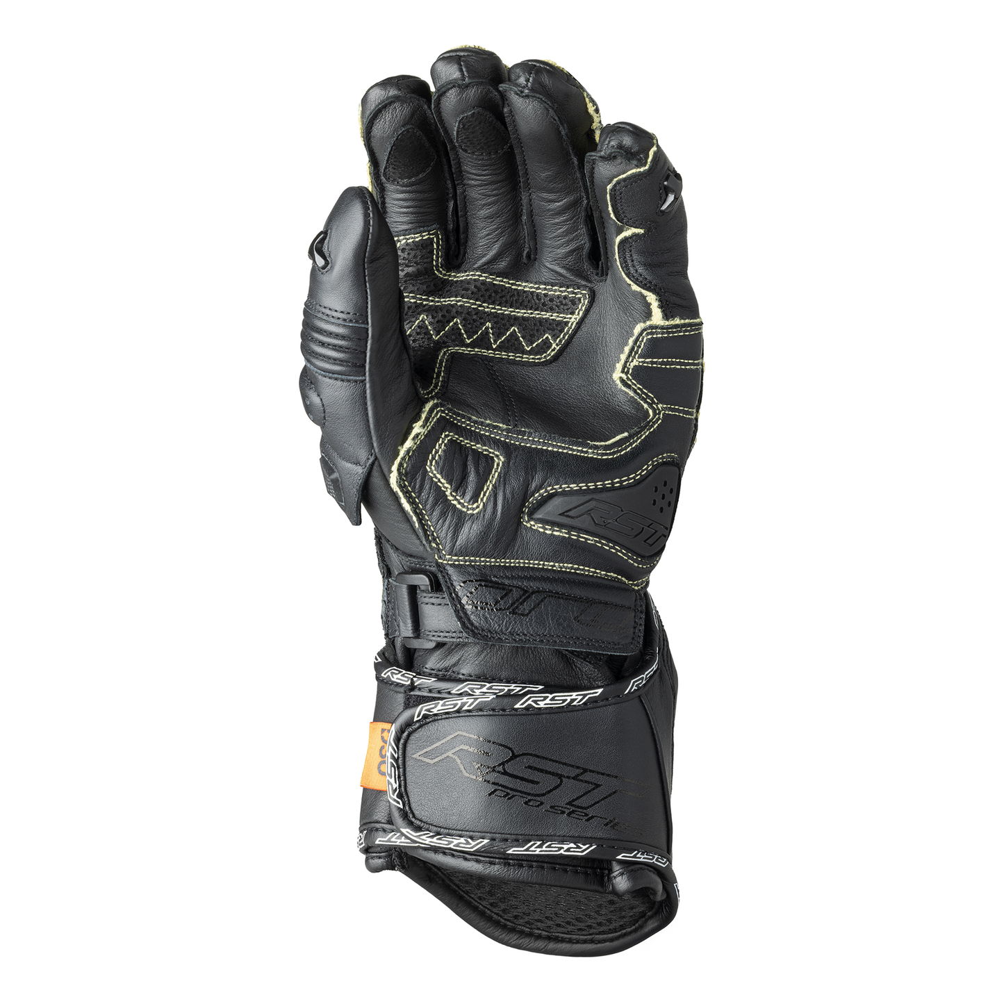 RST RST Pro Series GP D30 Gloves Black / Black - Side View