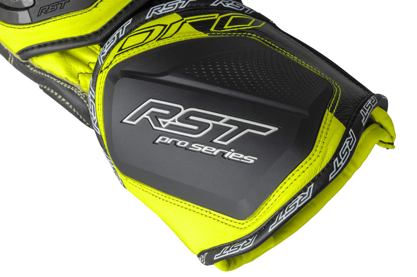 RST RST Pro Series GP D30 Gloves Black / Flo Yellow - Interior View