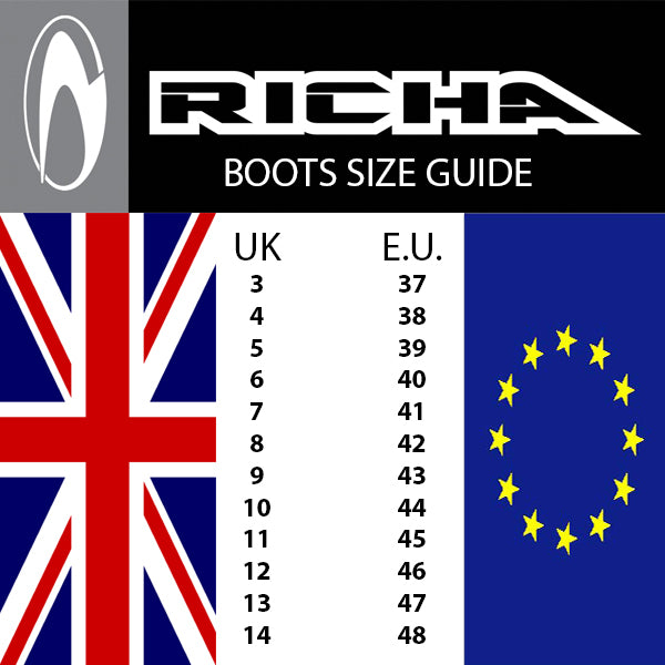 Richa RICHA STRADALE WATERPROOF BOOTS BLACK - View 12