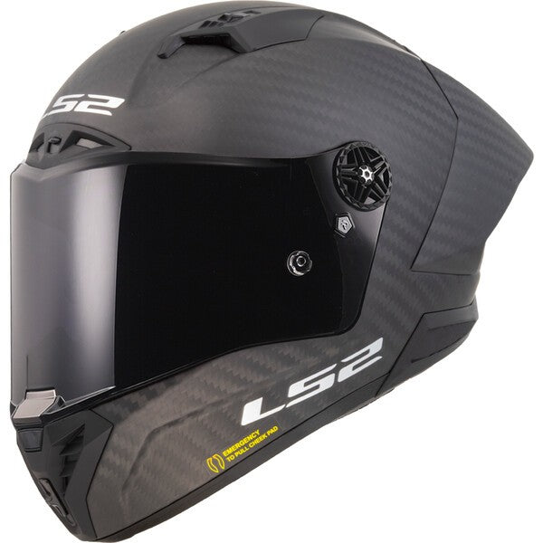LS2 FF805 THUNDER GP AERO SPOILER MATT BLACK (Includes Additional Dark Visor)