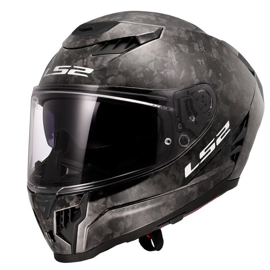 LS2 FF807 DRAGON FORGED CARBON HELMET  (Includes Additional Dark Visor)