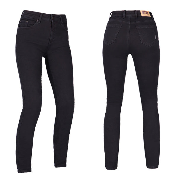 RICHA ORIGINAL2 JEAN LADY SLIM SHORT BLACK