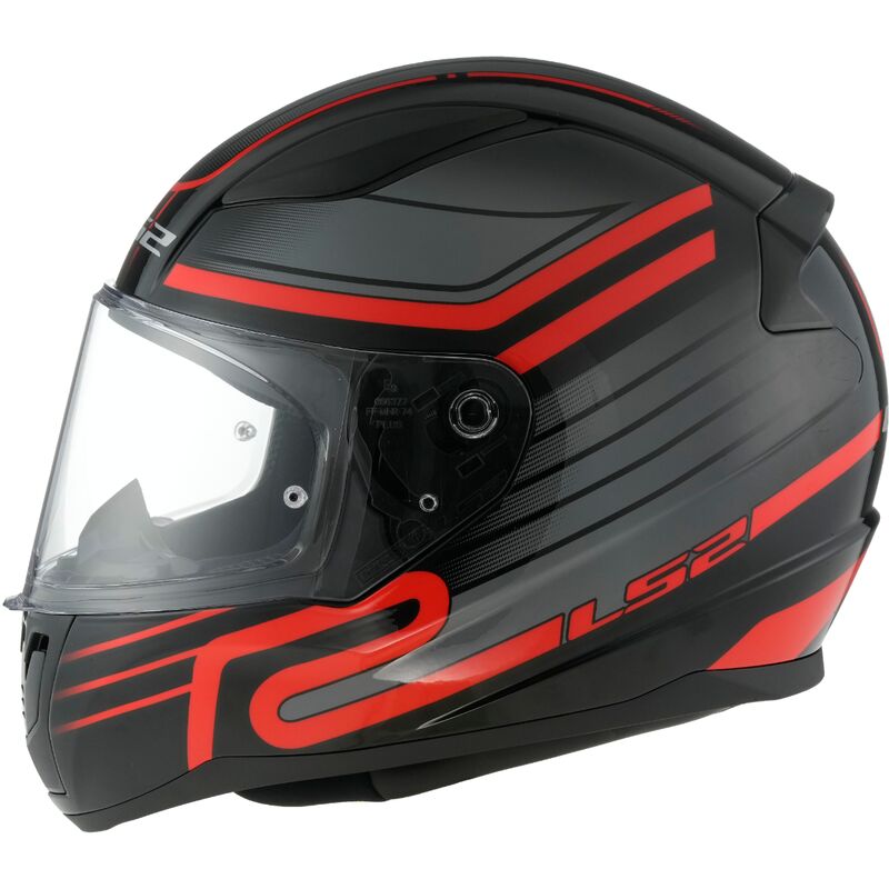 LS2 LS2 FF353 Rapid 2 Circuit Black Red - View 6