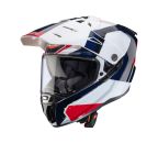 Caberg Tanami Scram White/Red/Blue Helmet