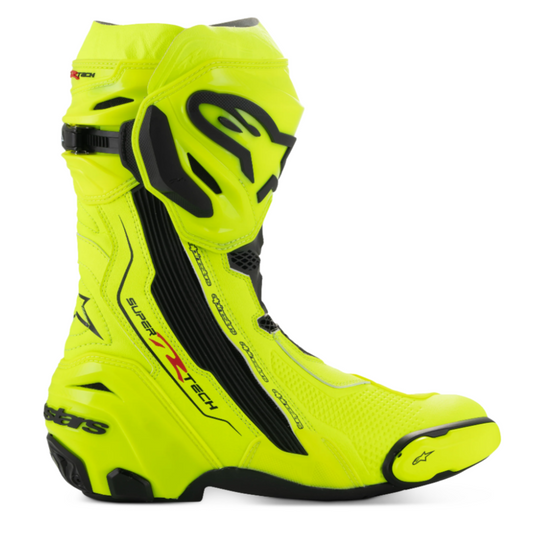 Alpinestars Supertech R Boots Flo Yellow Black (Latest Version)