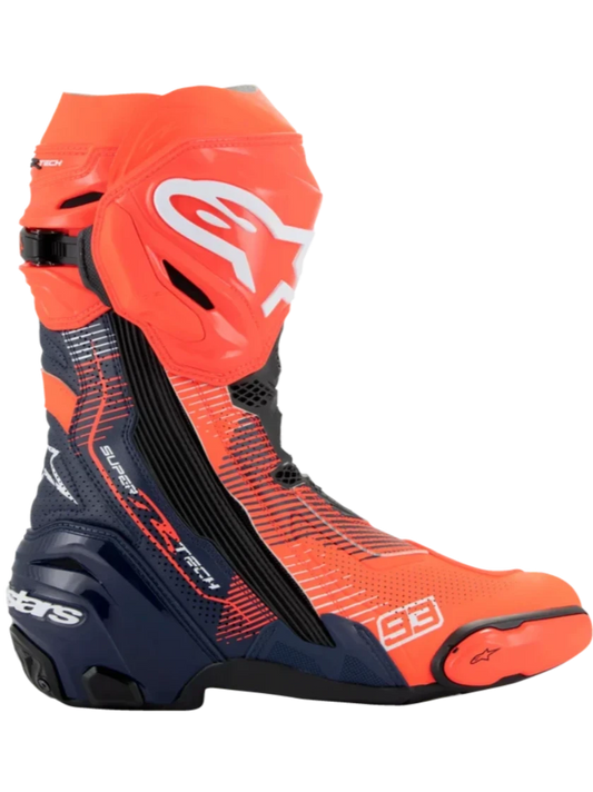 Supertech R Le Marquez R04 Vented Boot - F.Red/Dark Blue/Black - LIMITED EDITION (Latest Version)