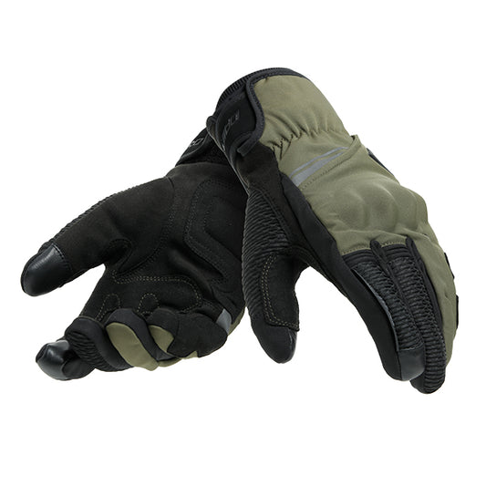 DAINESE TRENTO DDRY GLOVE BLACK GREEN 52F
