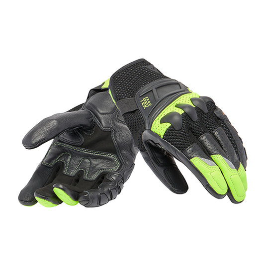 DAINESE X-RIDE 2 ERGOTEK GLOVES BLACK YELLOW 620
