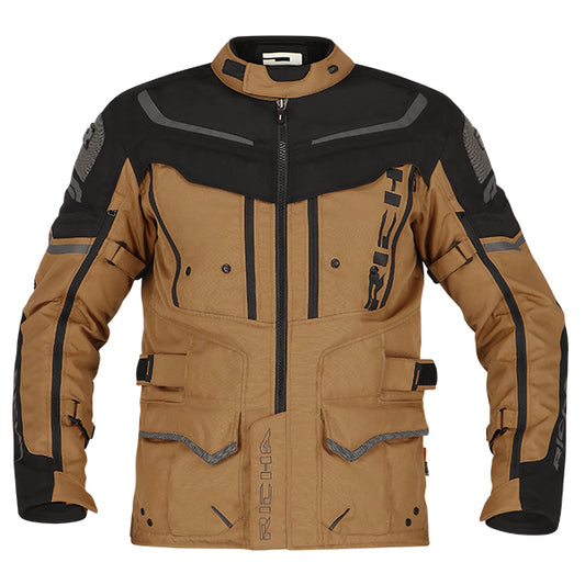 RICHA INFINITY 2 ADVENTURE JACKET CAMEL/BLACK