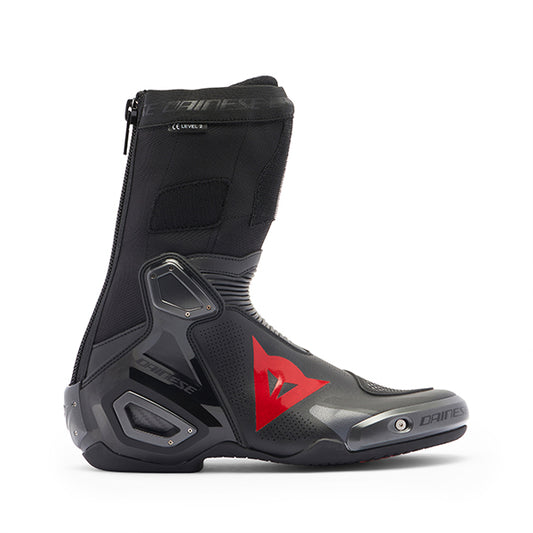 DAINESE AXIAL 2 AIR BOOTS BLACK RED P75