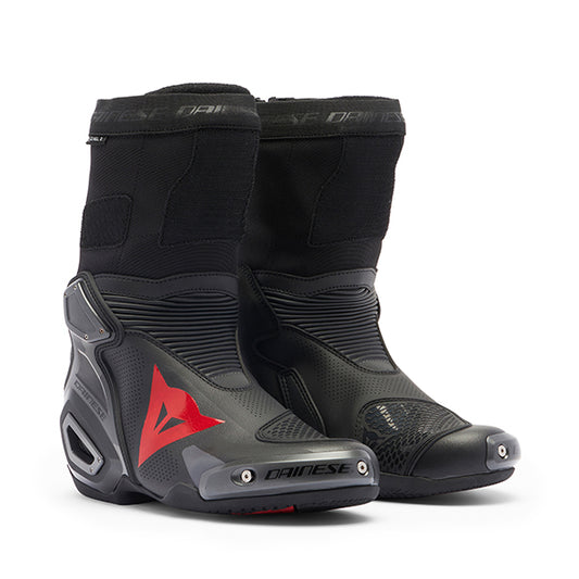 DAINESE AXIAL 2 AIR BOOTS BLACK RED P75