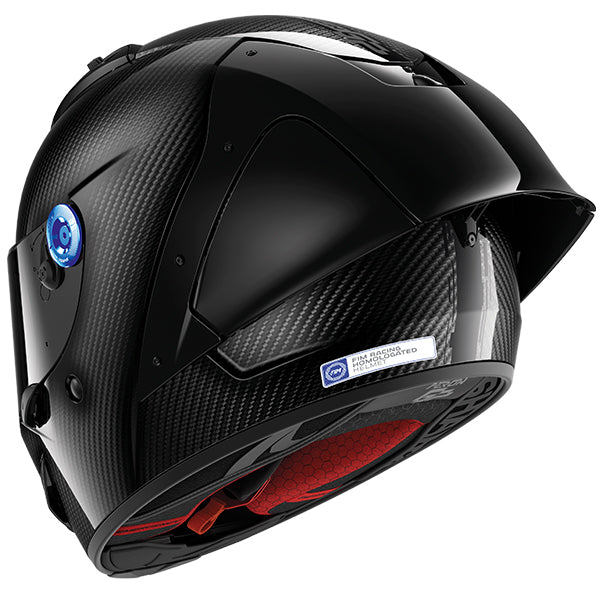 Shark SHARK AERON-GP FIM FULL CARBON DKD - Rear View