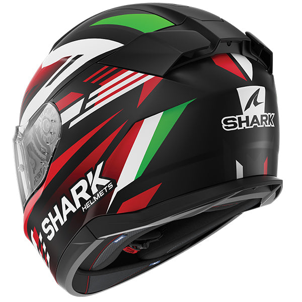 Shark SHARK D-SKWAL 3 FIRSTLAP Mat KRG - Rear View