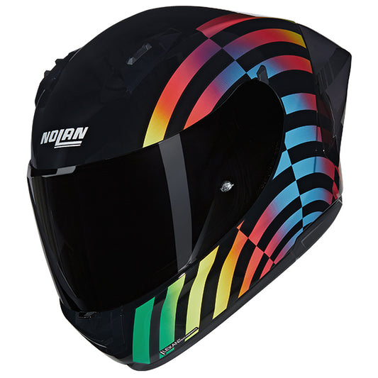NOLAN N60-6 SPORT POLICROMO 343 (Clear and Dark Tint Visor Included)