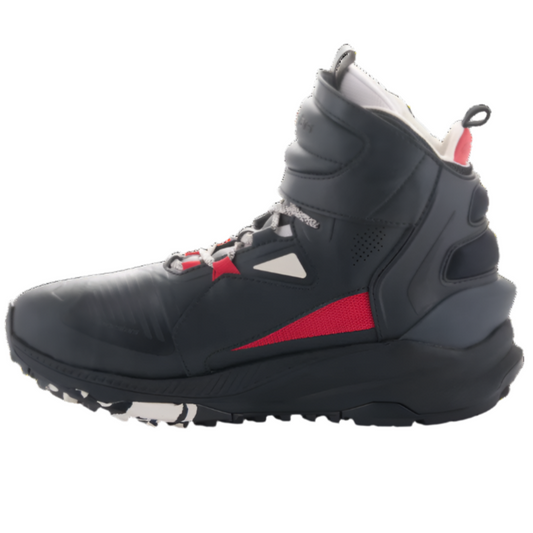 Alpinestars Speedstreet Shoes Black Ecru Bright Red