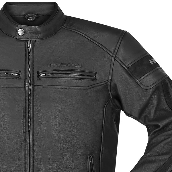 RICHA RETRO RACING JACKET BLACK EDITION