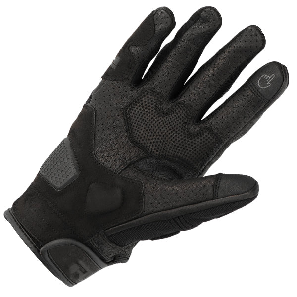 RICHA STRADALE SUMMER GLOVES BLACK/WHITE/RED