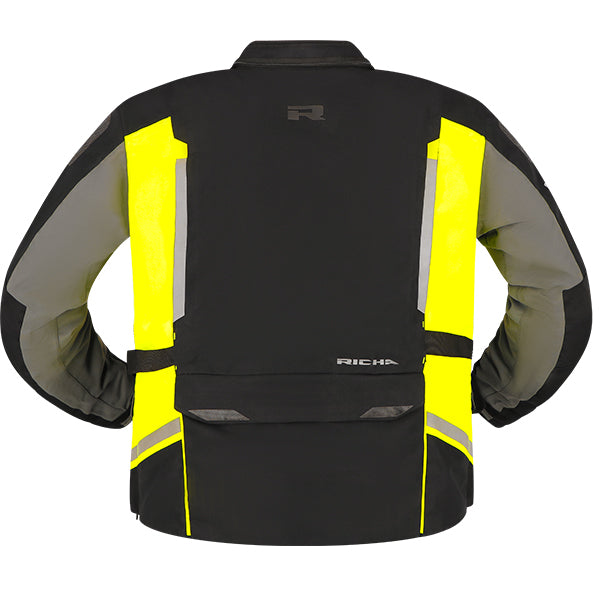 RICHA INFINITY 3 PRO JACKET BLACK/YELLOW FLUO