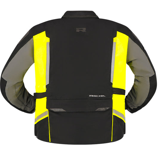 RICHA INFINITY 3 PRO JACKET BLACK/YELLOW FLUO