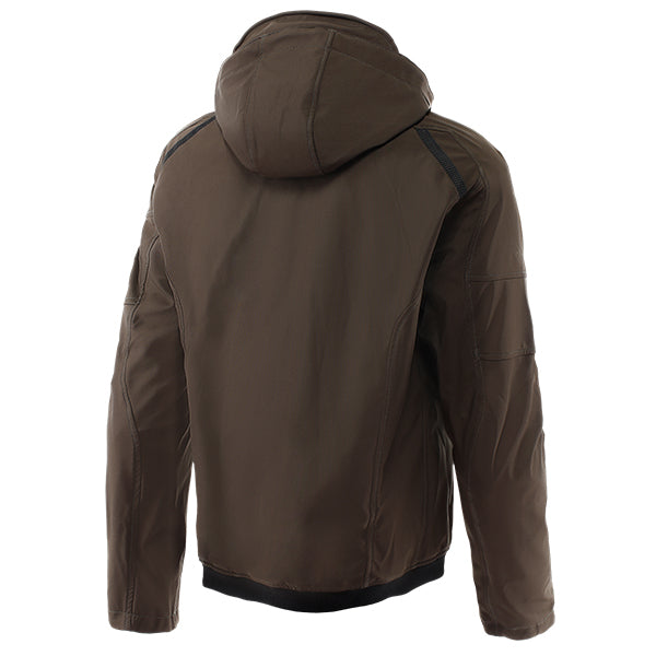 DAINESE IGNITE 2 HOODIE TEXTILE JACKET BROWN 006