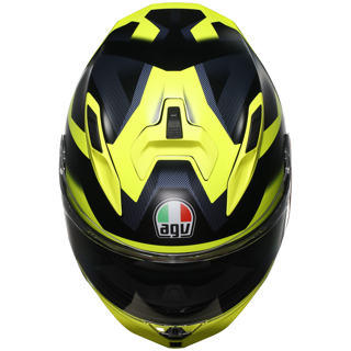 AGV AGV K7 GLIMPSE - BLACK/F.YELLOW - View 7