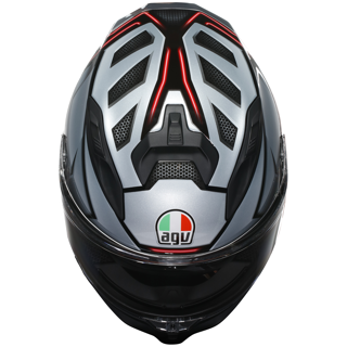 AGV AGV K7 JAEGER - BLACK/SILVER - View 7