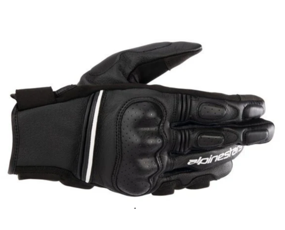 Alpinestars Phenom Leather GLoves Black White