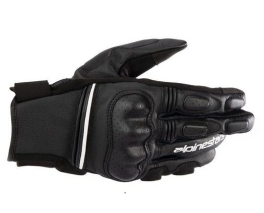Alpinestars Phenom Leather GLoves Black White