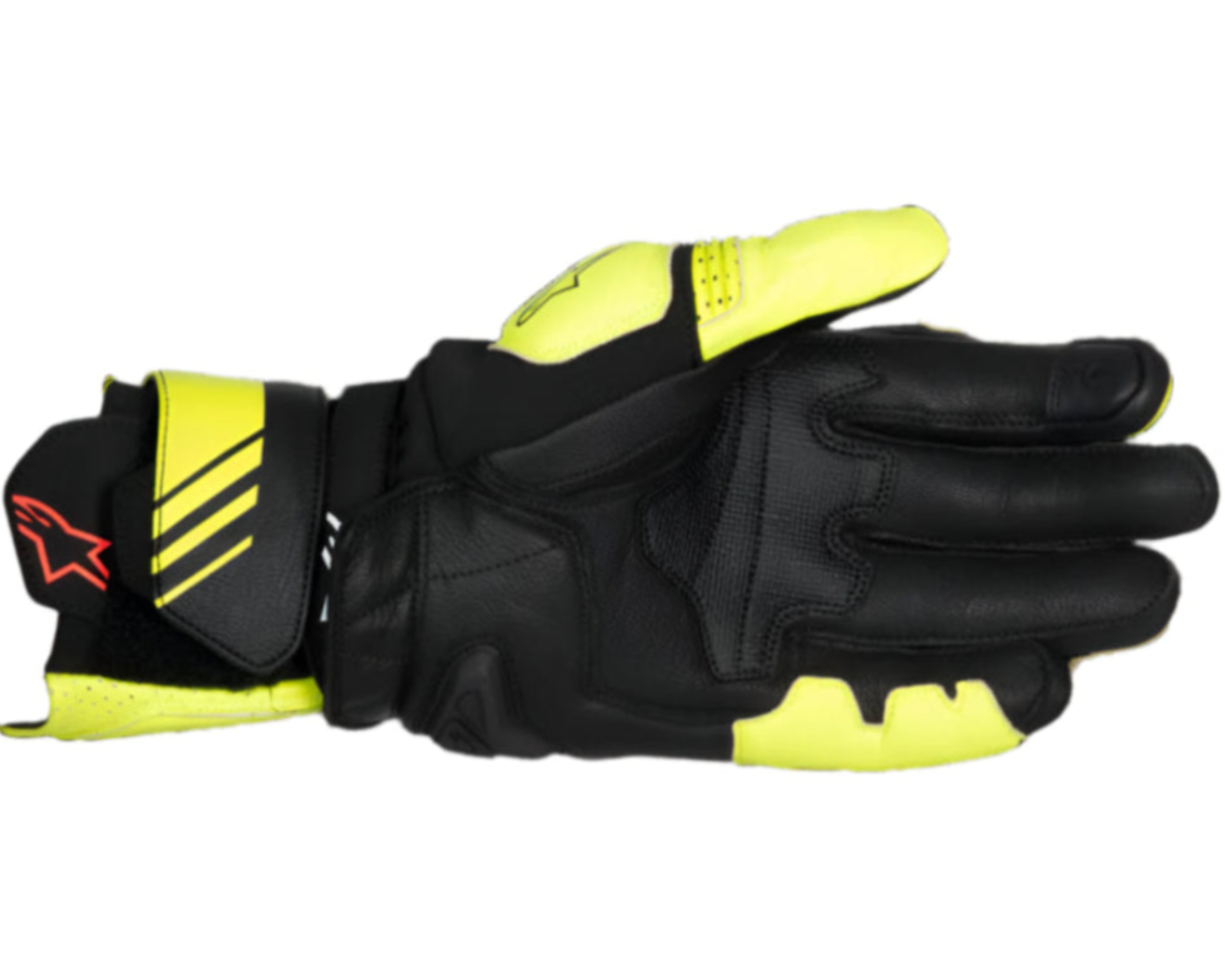 Alpinestars GP Plus R V3 Gloves Yellow Fluo Black