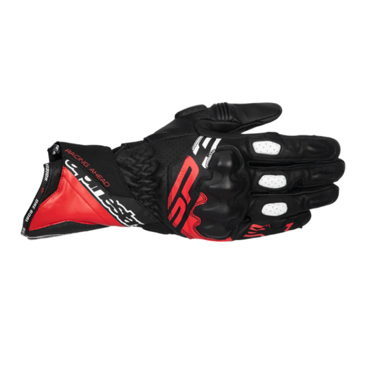 Alpinestars SP-3 Gloves Black Bright Red White