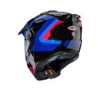 Caberg Tanami Scram Black/Red/Blue/Light Blue Helmet