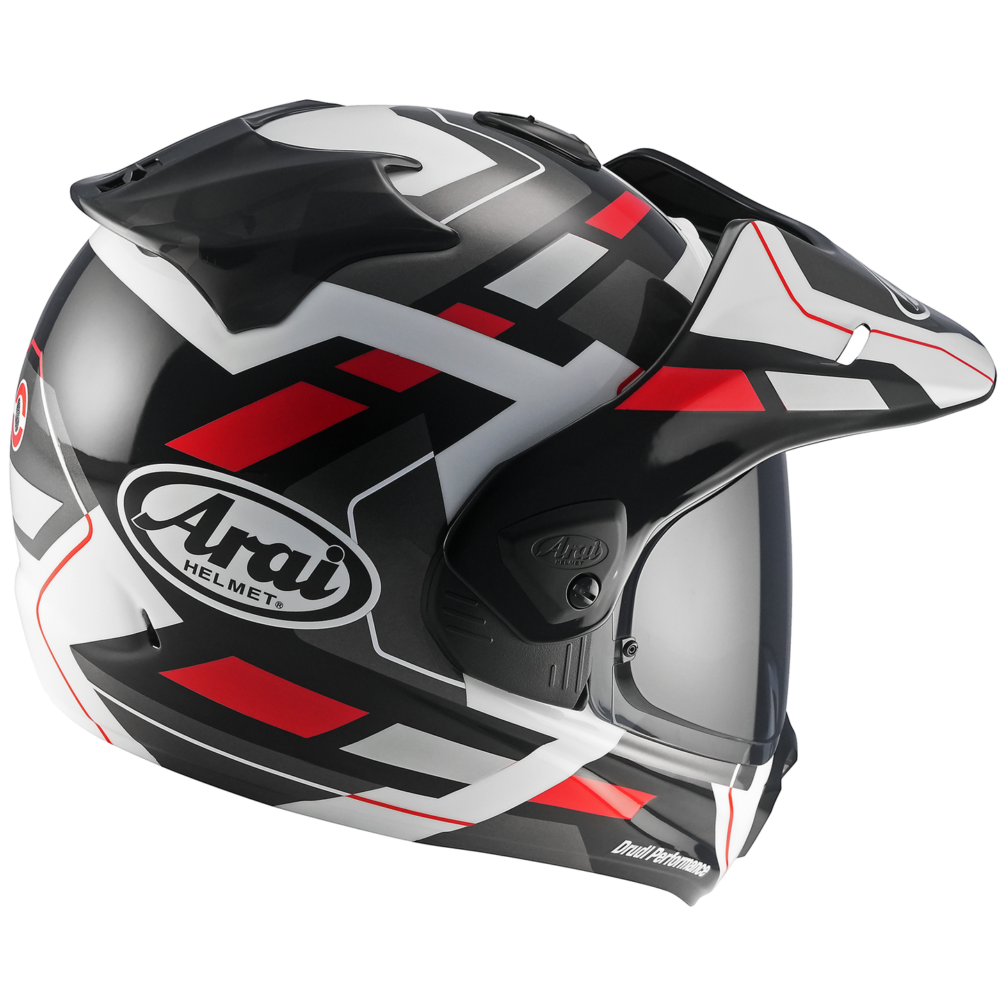 Arai Arai Tour-X5 Match Red - Side View