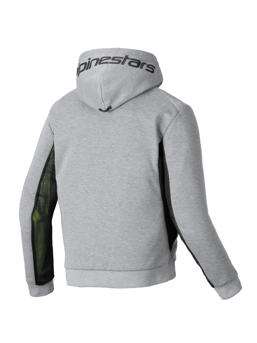Alpinestars Chrome Air Sport Hoodie Gray Heather Black
