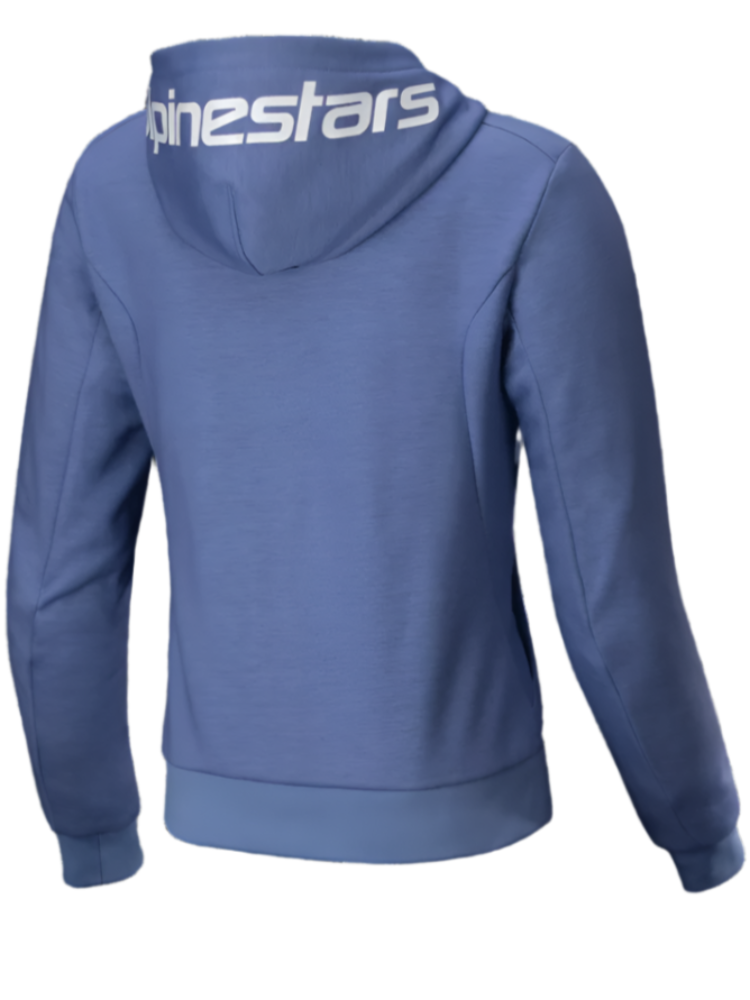 Alpinestars Stella Chrome V2 Sport Hoodie Blue Violet White