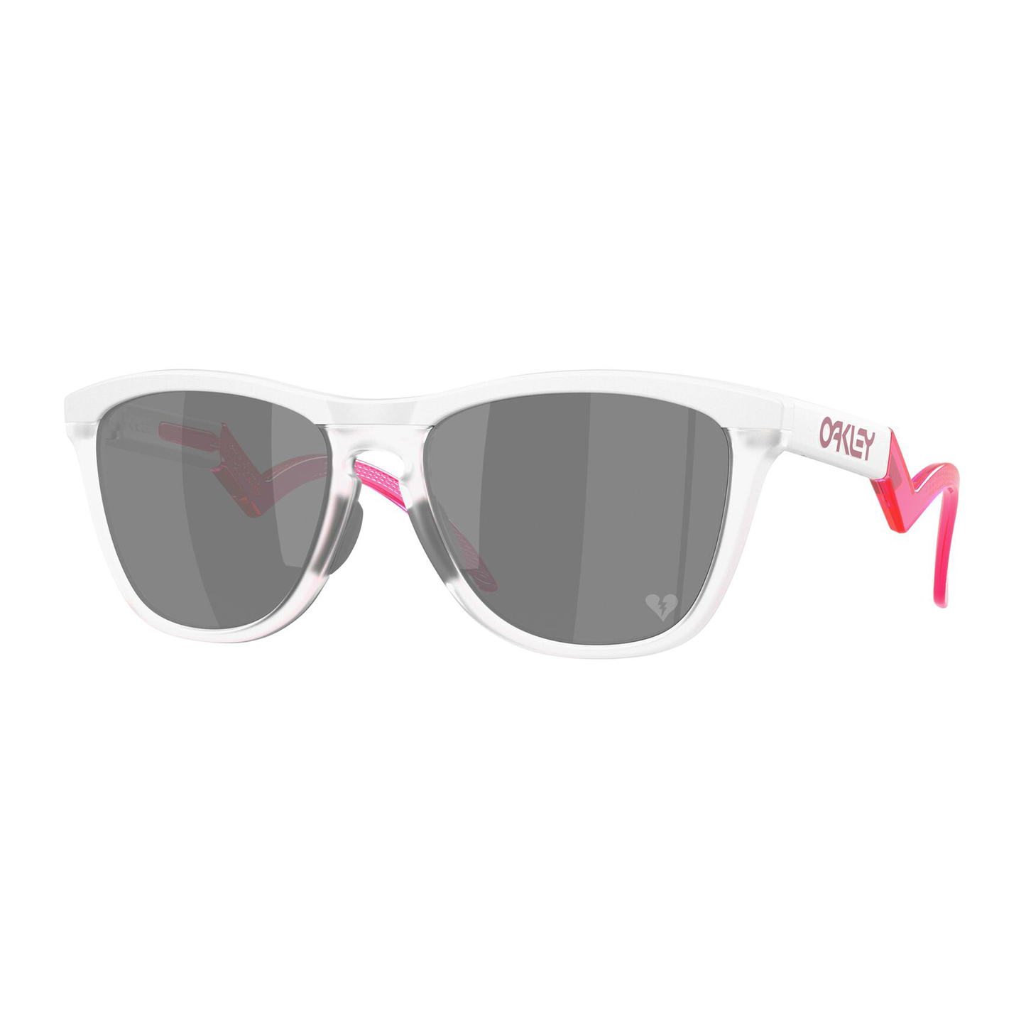 Oakley Frogskins Hybrid Sunglasses (Matt White) Prizm Grey Lens