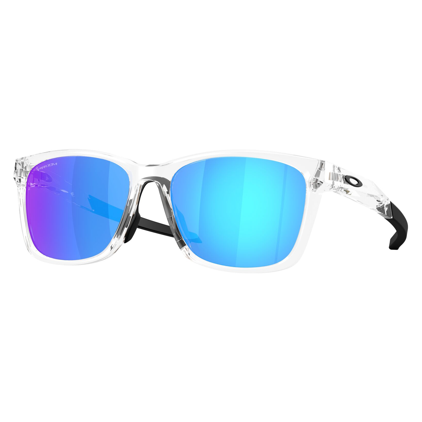 Oakley Paracord Sunglasses (Polished Clear) Prizm Sapphire
