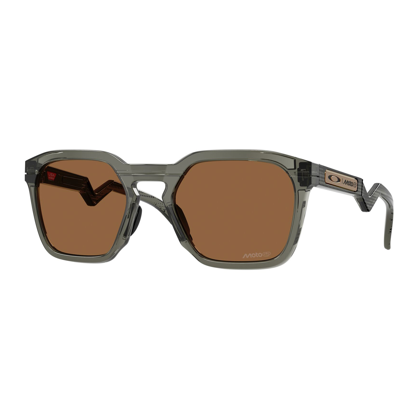 Oakley HSTN SQ Sunglasses, Grey Smoke/Prizm Bronze lens