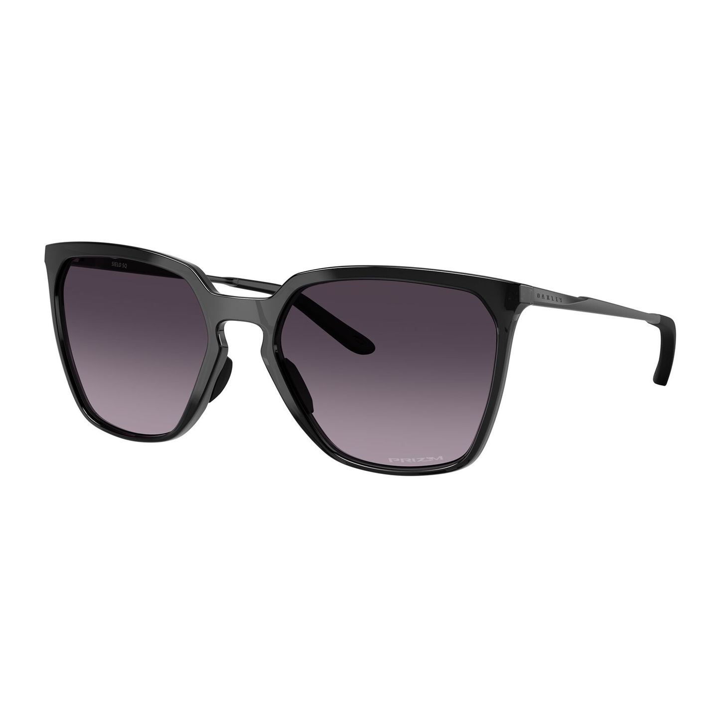 Oakley Sielo SQ Sunglasses, Ploished Black Ink / Prizm Grey Gradient Lens