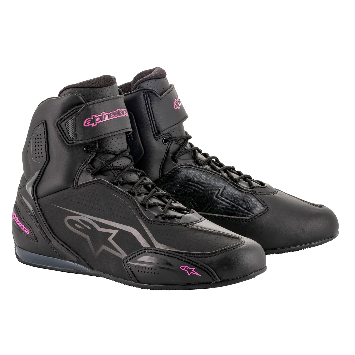 Alpinestars Stella Faster 3 Shoes Black & Fuchsia
