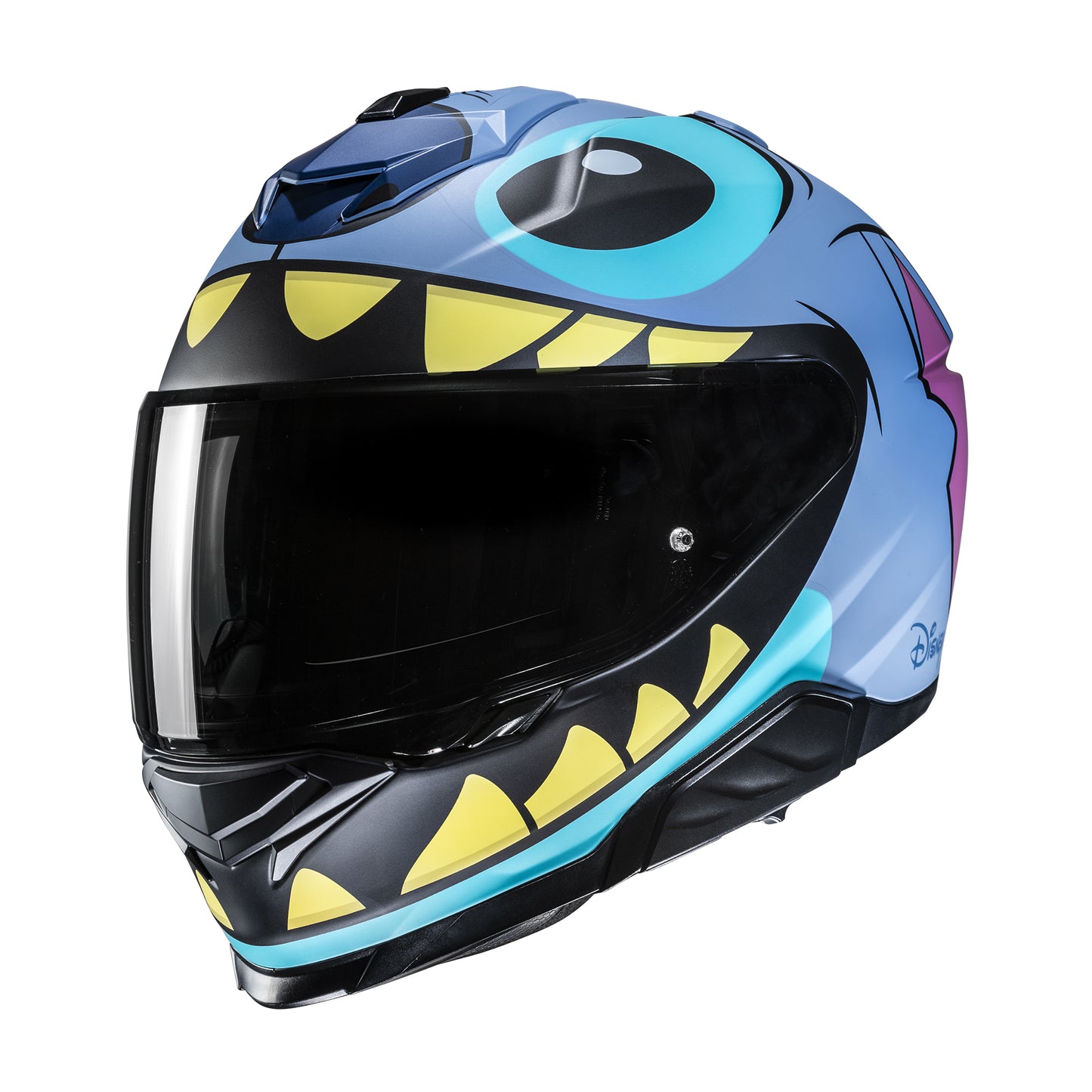 HJC HJC I71 Stitch Disney MC2SF Blue - Front View