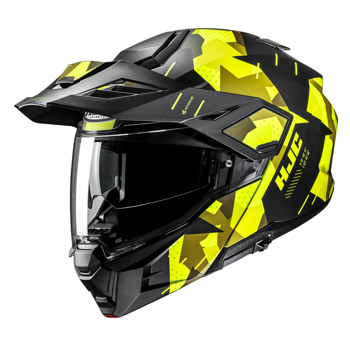 HJC HJC I80 Roki MC3HSF Yellow - Front View