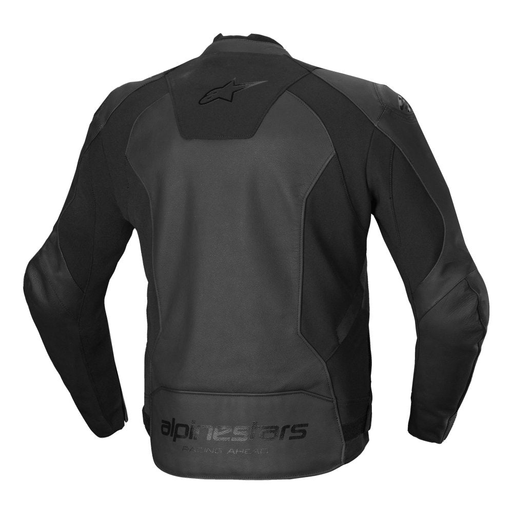 Alpinestars Faster V3 Leather Jacket Black Black