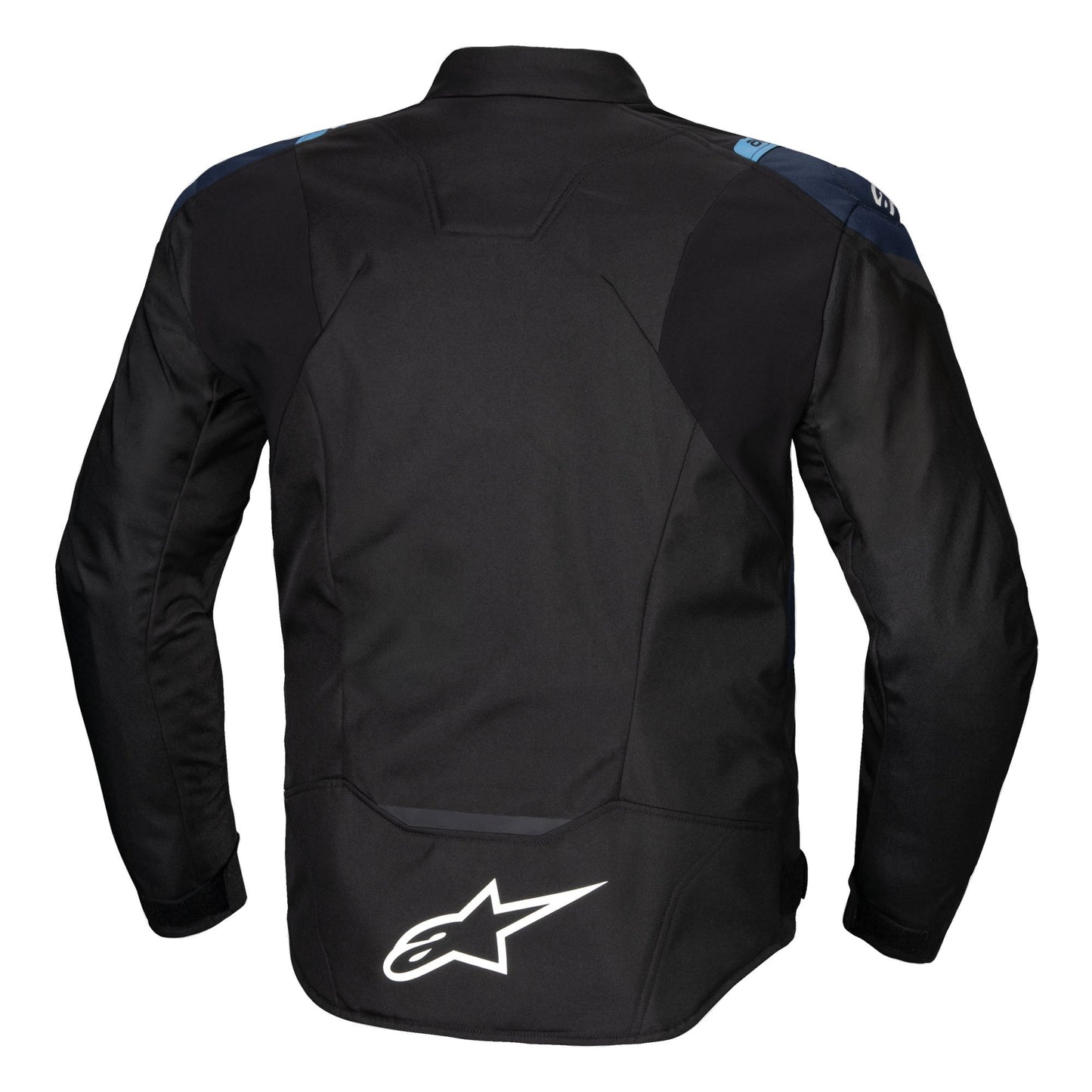 Alpinestars Alpinestars T-Jaws V4 WP Jacket Black Dark Blue Blithe Blue - Side View