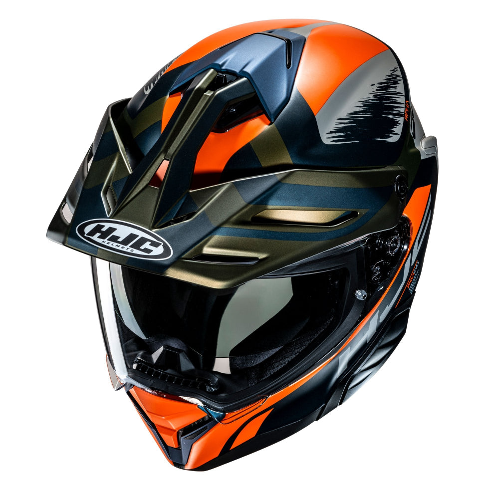 HJC RPHA 60 Quid MC47SF Orange Black Includes Light Smoke Visor